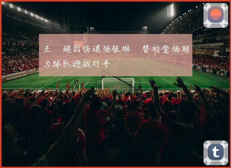王燊超因伤退场张琳芃替补登场助力球队迎战对手